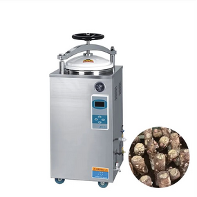 Vertical Autoclave Factory - OEM/ODM IKEME 35-100L Pressure Steam Sterilizer Canned Food Mushroom