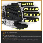 PU Palm Safety Gloves Supplier - Hot Selling 13 Pin Industrial Work Labor