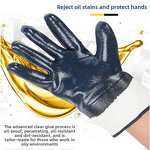 Nitrile Safety Gloves Supplier - Factory Wholesale Fully Coated Chemical Corrosion