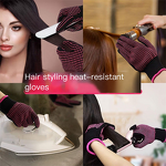 Insulated Gloves Supplier - High-Temperature Resistant Double-Sided Bead Silicone