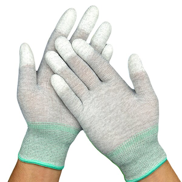 Work Safety Gloves Supplier - High Quality Anti-Static Textured Anti-Slip PU