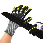 TPR Protective Gloves Manufacturer - High Quality 5-Level Anti-Smashing Mechanical