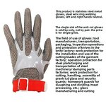 Slaughter Gloves Manufacturer - High Quality Grade 9 316 Food-Grade Stainless