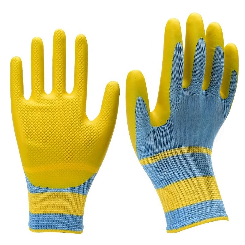 Work Gloves Supplier - Factory Wholesale Heavy Non-Slip Latex Oil-Proof