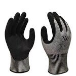 Industrial Safety Gloves Supplier - High Quality 5-Grade Nitrile Frosted HPPE