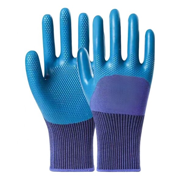 Work Gloves Supplier - Factory Wholesale Heavy Non-Slip Embossed Waterproof