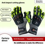 Safety Gloves Supplier - High Quality 5-Level Anti-Cutting Silicone Rubber