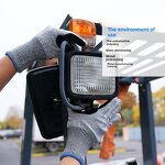 HPPE Anti-Cut Gloves Manufacturer - High Quality Grade 5 13-Pin Safety Silicone