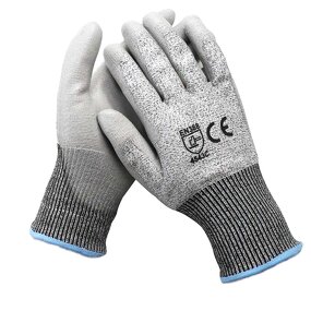 Anti-Cut Gloves Manufacturer - Wholesale 5 Grade HPPE Polyurethane Coated