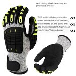 PU Palm Safety Gloves Supplier - Hot Selling 13 Pin Industrial Work Labor