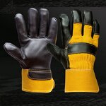 Welded Leather Gloves Manufacturer - High Quality Wholesale High Temperature Resistant