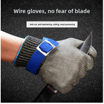 Butcher Gloves Manufacturer - A9 Anti-Cutting Food Grade Stainless Steel Fish
