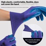 Safety Gloves Manufacturer - Heavy Industrial Latex Wear-Resistant Non-Slip