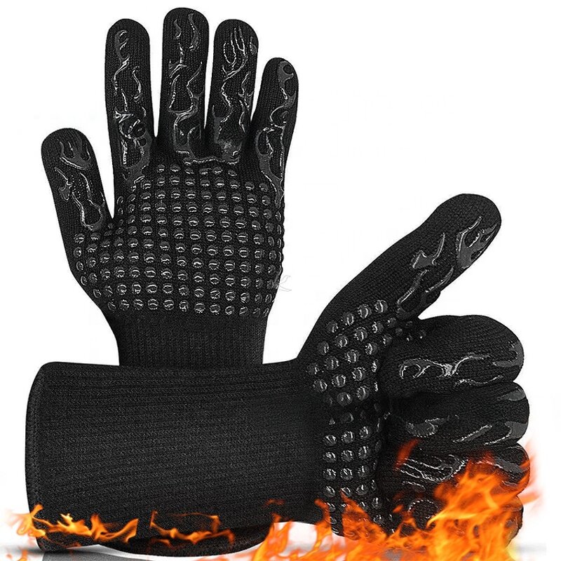 Fire-Resistant Gloves Supplier - Wholesale High-Temperature Silicone for Cooking