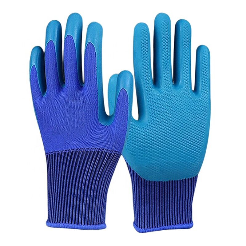 Safety Gloves Manufacturer - Made in China Heavy Duty Anti-Skid Latex Garden