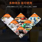 Safety Gloves Supplier - High Quality 13-Needle Black PU Palm Excellent Grip