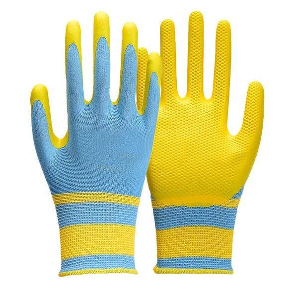 Safety Gloves Manufacturer - Heavy Industrial Latex Wear-Resistant Non-Slip