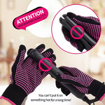 Silicone Safety Gloves Manufacturer - High Quality Double-Sided Soft Dotted Texture