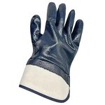 Safety Gloves Factory - High Quality Heavy-Duty Blue Acrylic Full Coating Oil