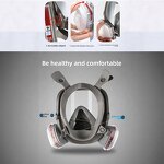 Gas Mask Factory - 6800 Full Face Reusable with Activated Carbon Filter