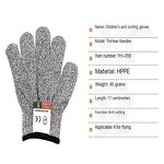 Carving Work Gloves Supplier - Anti-Cutting Fiberglass Breathable for Children's
