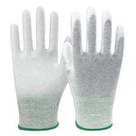 ESD Work Gloves Manufacturer - High Quality Anti-Static Carbon Fiber Polyurethane