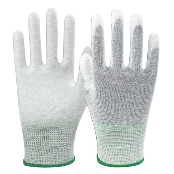 ESD Work Gloves Manufacturer - High Quality Anti-Static Carbon Fiber Polyurethane