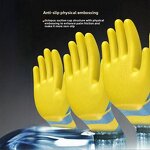 Safety Gloves Manufacturer - Heavy Industrial Latex Wear-Resistant Non-Slip