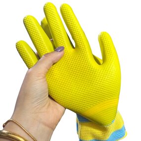 Latex Safety Gloves Manufacturer - High Quality Thick Non-Slip Grip Construction