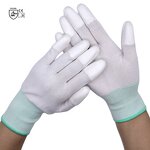 Protective Gloves Supplier - High Quality Men's Polyester Coated Anti-static