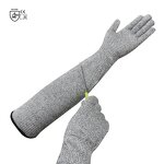 Men's Safety Gloves Manufacturer - Factory Direct Custom Red Cotton Thick Nylon