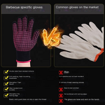 Insulated Gloves Supplier - High-Temperature Resistant Double-Sided Bead Silicone