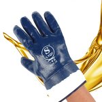Nitrile Safety Gloves Supplier - Factory Wholesale Fully Coated Chemical Corrosion