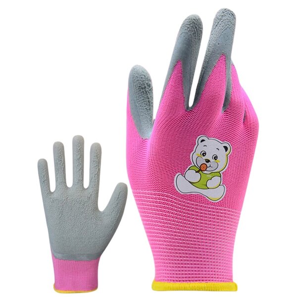 Children's Safety Gloves Manufacturer - Wholesale Cute Non-Slip Wrinkle Latex