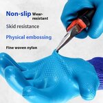 Work Gloves Supplier - Factory Wholesale Heavy Non-Slip Embossed Waterproof