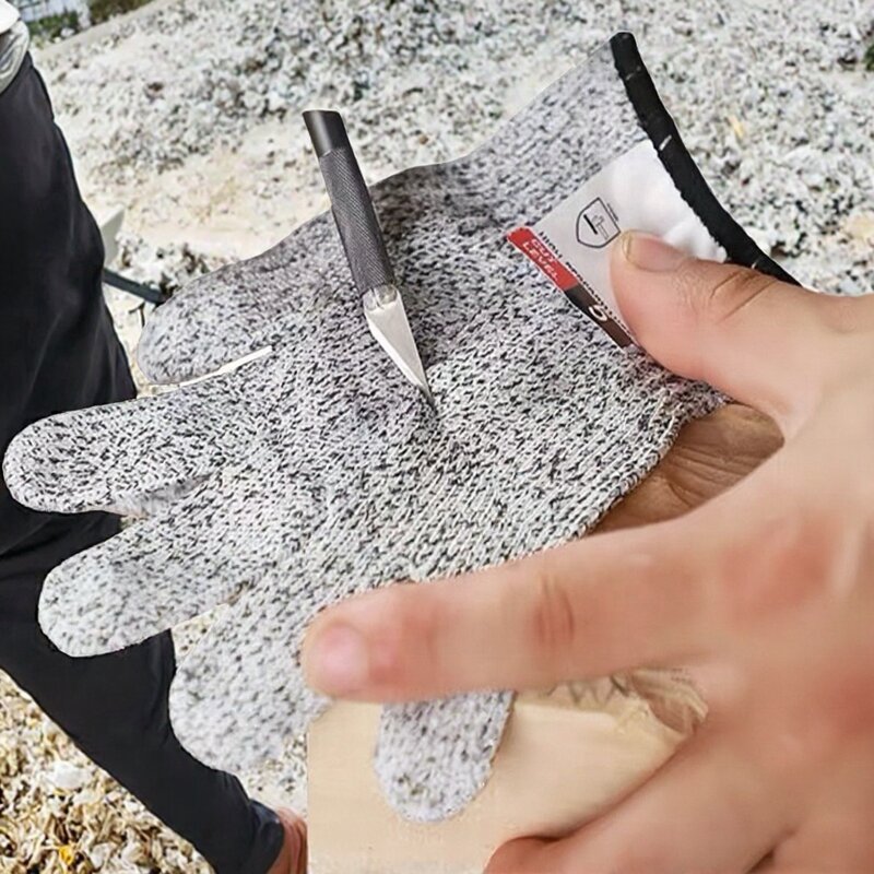 Carving Work Gloves Supplier - Anti-Cutting Fiberglass Breathable for Children's