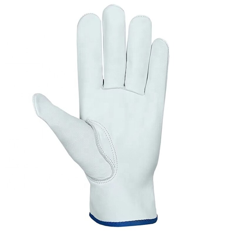 Goatskin Safety Gloves Supplier - High Quality Soft Anti-Vibration 11 oz High