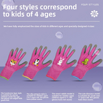 Anti-Skid Gloves Manufacturer - High Quality Latex for Children Waterproof Garden