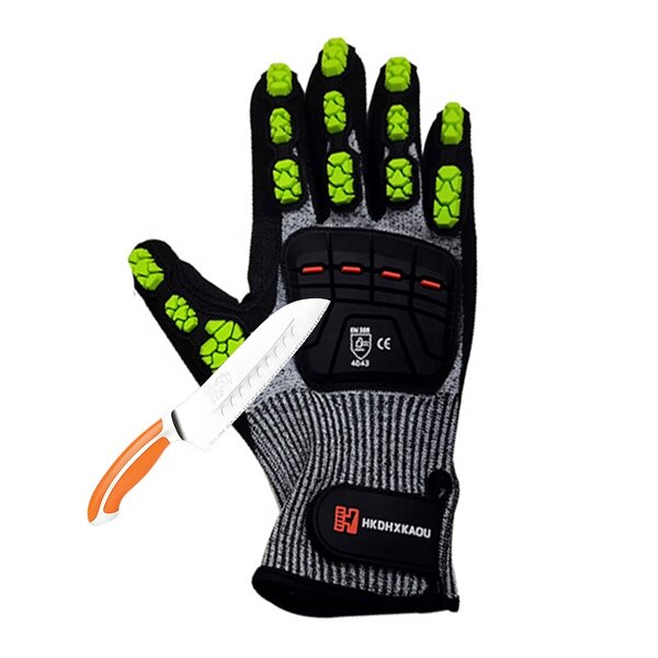 Safety Gloves Supplier - High Quality 5-Level Anti-Cutting Silicone Rubber
