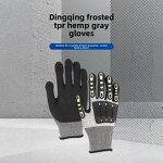 Protective Safety Gloves Supplier - High Quality Level 5 HPPE Anti-Impact Cutting