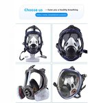 Gas Mask Factory - 6800 Full Face Reusable with Activated Carbon Filter