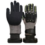 PU Palm Safety Gloves Supplier - Hot Selling 13 Pin Industrial Work Labor