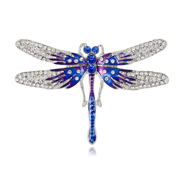 Dragonfly Brooch Manufacturer - OEM/ODM European American Fashion Versatile Oil Dripping Clothing