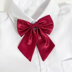 Bow Tie Manufacturer - OEM/ODM Women Soft Satin Plain Solid Formal Wedding Fashion
