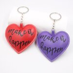 Leather Pendant Factory - OEM/ODM European American Popular PU Heart-shaped Accessory