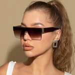 Integrated Sunglasses Manufacturer - OEM/ODM European American Fashion Trend Men Women New square