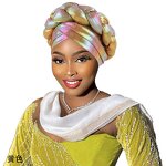 Headwraps Manufacturer - OEM/ODM New Arrival Big Braid African Style Turban Twist Luxury