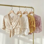 Knitted Shawl Manufacturer - OEM/ODM for Women Paired Spring Summer Wavy Pearl