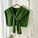 Knitted Scarf Factory - OEM/ODM for Women Autumn Winter Fashion Versatile Solid Color