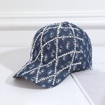 Baseball Cap Factory - OEM/ODM Blingbling 6-Panel Sports Denim Daddy with Rhinestones